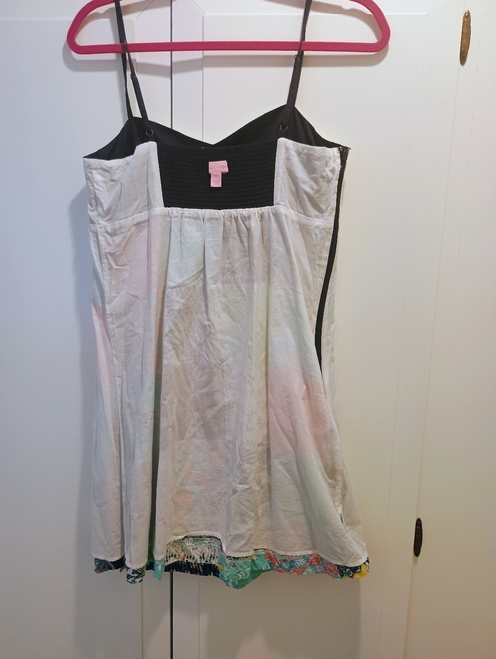 Lilly Pulitzer Rilee Patchwork Dress Sz 12 Coastal Preppy Nautical - Picture 6 of 10